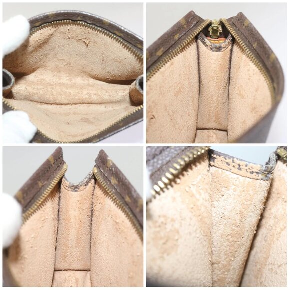 LOUIS VUITTON Monogram Poche Toilette 15 Pouch M47546 LV Auth am5877 - Picture 15 of 16